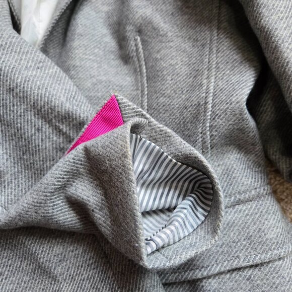 Banana Republic Wool Blend Tweed Blazer | Womens Size 8 - Picture 3 of 11